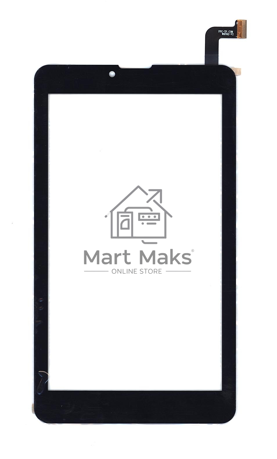 Сенсорное стекло (тачскрин) для Prestigio Grace 3157 / 3257 4G (ZYD070-263) черное