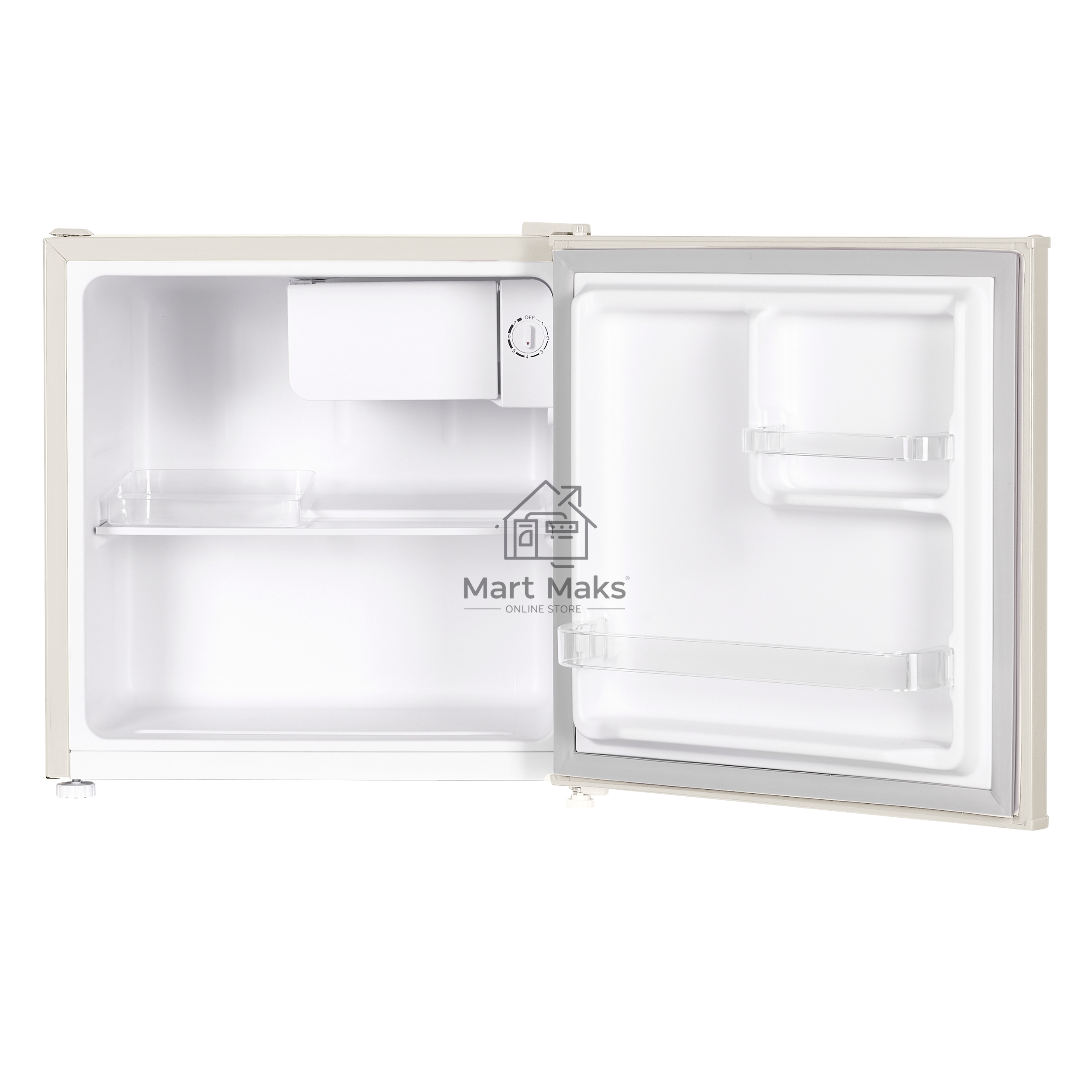 Холодильник Maunfeld MFF50RBG бежевый однокамерный 50л