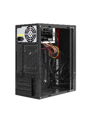 Компьютерный корпус Minitower ExeGate BAA-403U-AAA450 (mATX, БП AAA450 с вент. 8см, 1*USB/1*USB 3.0, HD Audio, черный)
