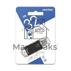 Флешка USB Smartbuy V-Cut silver (SB32GBVC-S), 16Gb, USB 2.0, R/W 25/15, серебристый