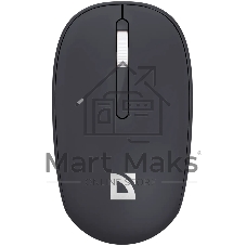Мышь беспроводная Defender Smart MM-396 черный, 1600 dpi, радиоканал, Bluetooth, USB, кнопки - 3