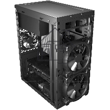 Компьютерный корпус Digma DCC-MN306 черный без БП mATX 1x80мм 1x92мм 2x120мм 2xUSB 2.0 1xUSB 3.0 audio