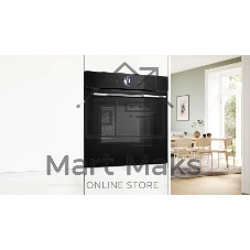 Духовой шкаф электрический Bosch Serie 8 HMG776NB1 черный