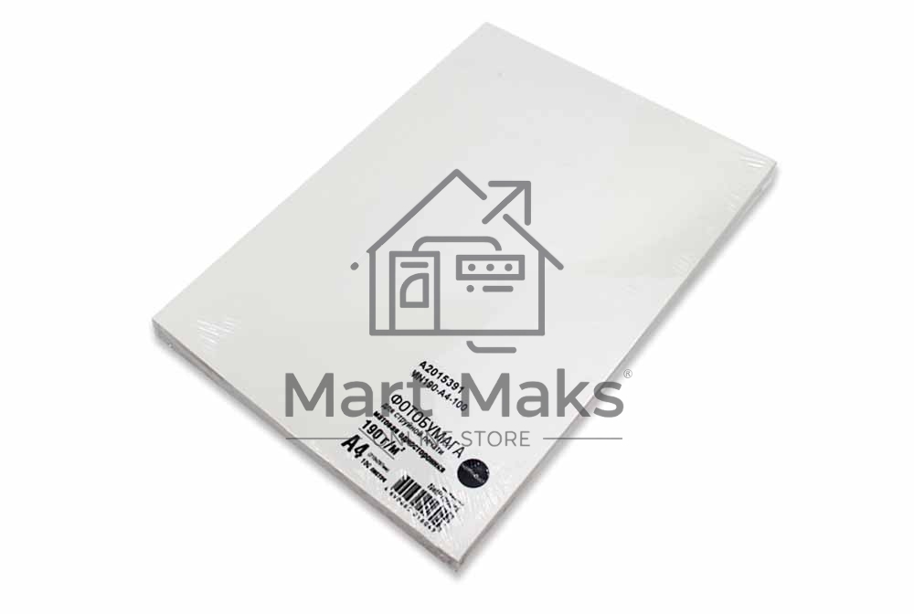 Фотобумага матовая односторонняя (NetProduct) A4 190 г/м 100л.