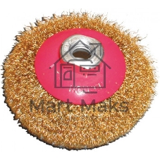 Кордщетка FIT 39050колесо с наклоном 100мм гайка м14 Кордщетка FIT 39050колесо с наклоном 100мм гайка м14