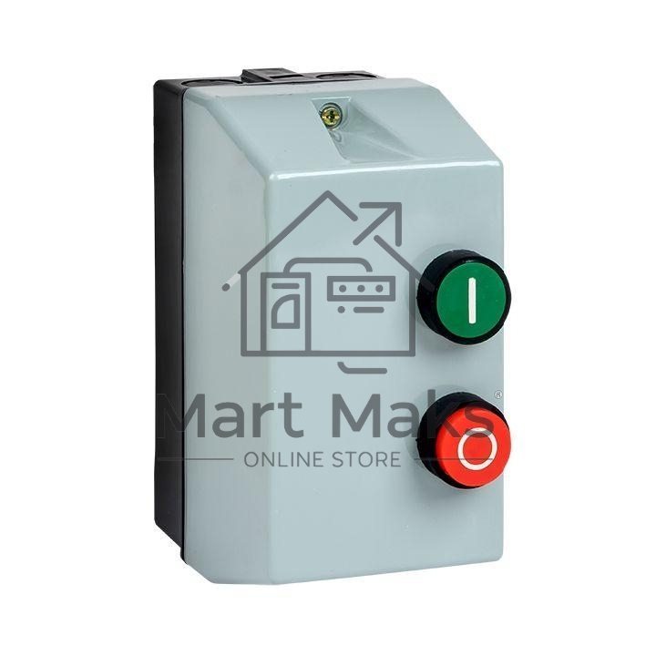 Пускатель магнитный КМЭ-9А 220В с РТЭ в корп. IP65 EKF ctrp-r-9-220v