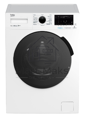 Стиральная машина Beko WSPE6H616W белый, загрузка фронтальная 6,5 кг, 1200 об/мин., класс: А