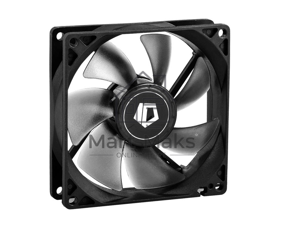 Вентилятор для корпуса ID-Cooling NO-9225-SD черный, 92 мм, 1500 об/мин, 29 дБ, 3 pin