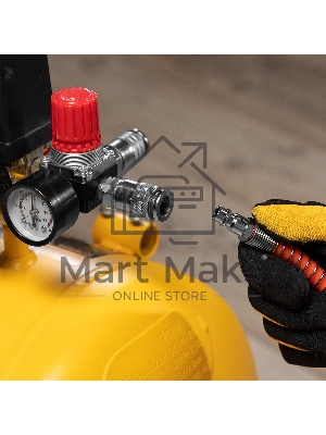 Шланг спиральный воздушный 8х12 мм, 18 бар, с быстросъемными соединениями, 10 м Stels