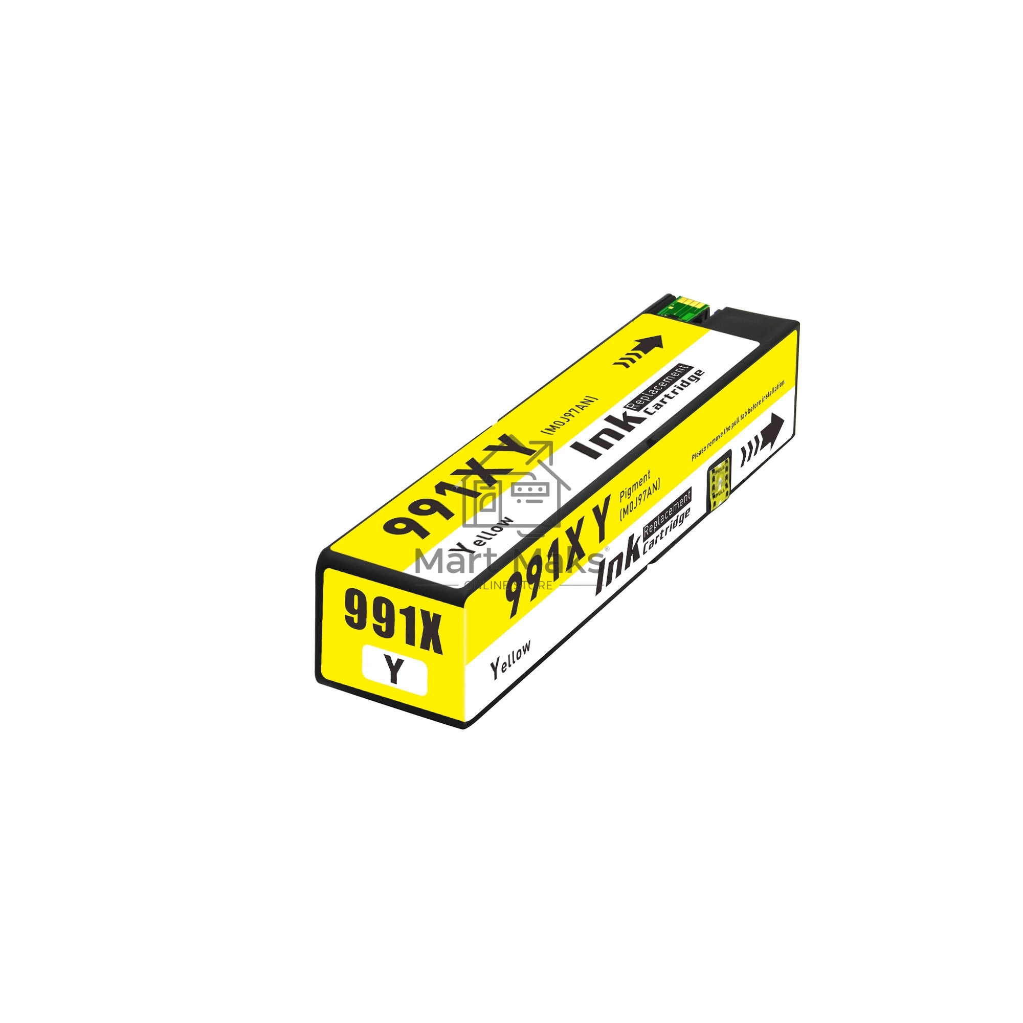 Струйный картридж NVPrint 991XL (NV-M0J98AE) Yellow для HP PageWide Pro 750/772/777 (260 мл) совместимый
