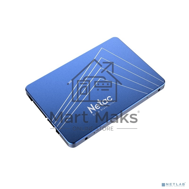 Накопитель SSD Netac N600S, 2TB, SATA III, 2.5