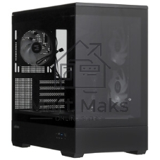 Компьютерный корпус ZALMAN P30 V2, MATX, черный, WINDOW, 2x3.5