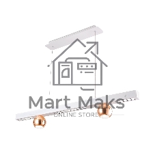 Светильник подвесной светодиодный FL5955 WH/GD белый/золото 4200K 18W 1000*70*1200 (Без ПДУ)