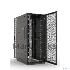 Шкаф серверный напольный ЦМО ШТК-С Проф, 48U, 2215х800х1130 мм (ВхШхГ), дверь: перфорация, боковая панель: сплошная, 2 части, сварной, цвет: черный