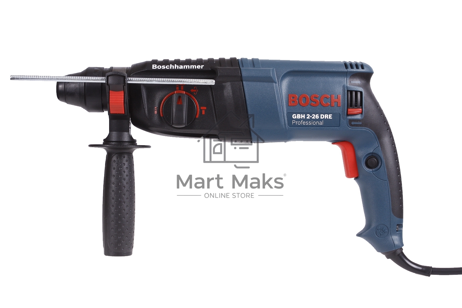 Перфоратор Bosch GBH 2-26 DRE Professional патрон:SDS-plus уд.:2.7Дж 800Вт (кейс в комплекте)