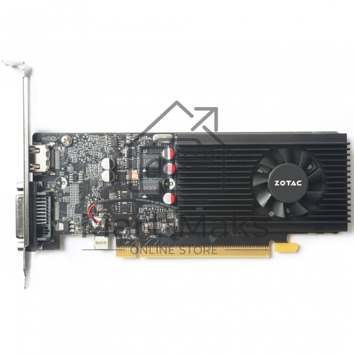 Видеокарта Zotac GT 1030 2GB GDDR5,64bit, HDCP, HDMI/DVD-D, ZT-P10300A-10L, RTL