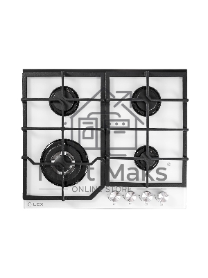 Газовая варочная панель LEX GVG 640-1 WH белый