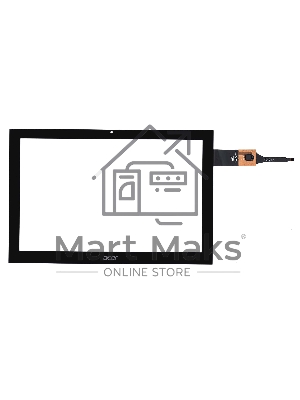 Сенсорное стекло (тачскрин) для Acer Iconia One 10 B3-A40 FHD, черное