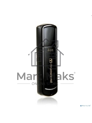 Флешка USB Transcend JetFlash 350 (TS4GJF350), 4Gb, USB 2.0, R/W 12/5, черный