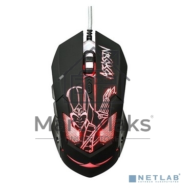 Мышь проводная Qumo Dragon War Assassin M33 черный, 3200 dpi, USB, кнопки - 6
