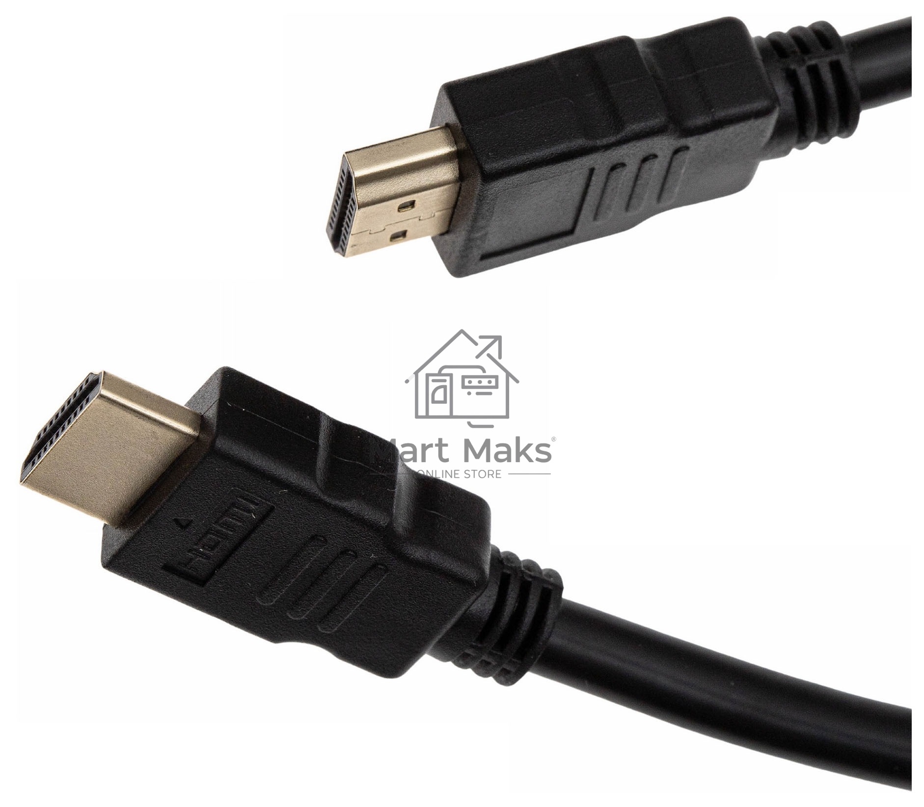 Кабель аудио-видео Cactus CS-HDMI.1.4-2 HDMI (m)/HDMI (m) 2м. Позолоченные контакты черный