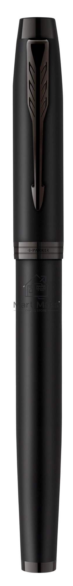 Ручка роллер Parker IM Achromatic T317 (CW2127743) Matt Black F, черные чернила, подарочная коробка