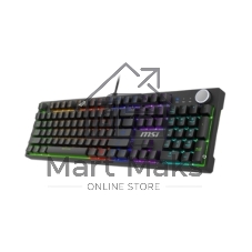 Клавиатура MSI Forge GK320 проводная, USB Type-A, чёрный