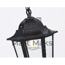 Светильник Ambrella light ST2029 BK/CL черный/прозрачный IP54 E27 max 40W D150*780