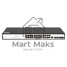 Коммутатор Управляемый PoE уровня 2+ SNR-S5110G-24TX-POE