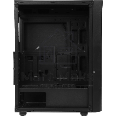 Компьютерный корпус Accord 3312 черный без БП ATX 2xUSB2.0 1xUSB3.0 audio bott PSU
