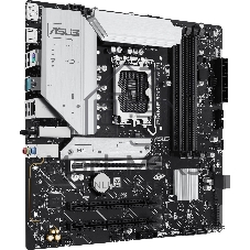 Материнская плата ASUS PRIME B760M-A WIFI II, LGA 1700, Intel B760, 4xDDR5, 4xSATA, 2xM.2, 1xPCIe 5.0 x16, 2xPCIe 4.0 x16, 1xHDMI, 1xDP, 1x2.5Gb LAN, Wi-Fi 6E, Bluetooth 5.4, 2xUSB-A 10Gbps, 4xUSB-A 2.0, 3x3.5 мм, 7.1, mATX