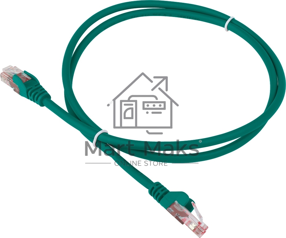 Патч-корд Lanmaster LSZH UTP кат.6, 3.0 м, зеленый
