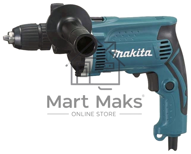 Дрель Makita HP1631, 710 Вт, сетевая, ударная