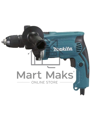 Дрель Makita HP1631, 710 Вт, сетевая, ударная