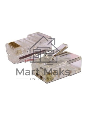 Коннектор медный Lanmaster TWT-PL45-8P8C UTP RJ45 кат.5e (упак.:100шт)