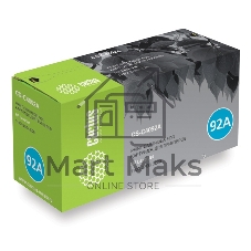 Картридж лазерный Cactus CS-C4092A черный для HP LaserJet 1100/3200/3220 (2500 стр.)