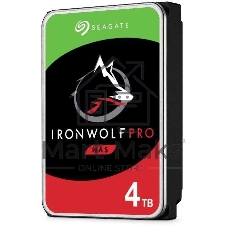 Жесткий диск Seagate Original SATA-III 4Tb ST4000NE001 NAS Ironwolf Pro (7200rpm) 256Mb 3.5' Жесткий диск Seagate Original SATA-III 4Tb ST4000NE001 NAS Ironwolf Pro (7200rpm) 256Mb 3.5'