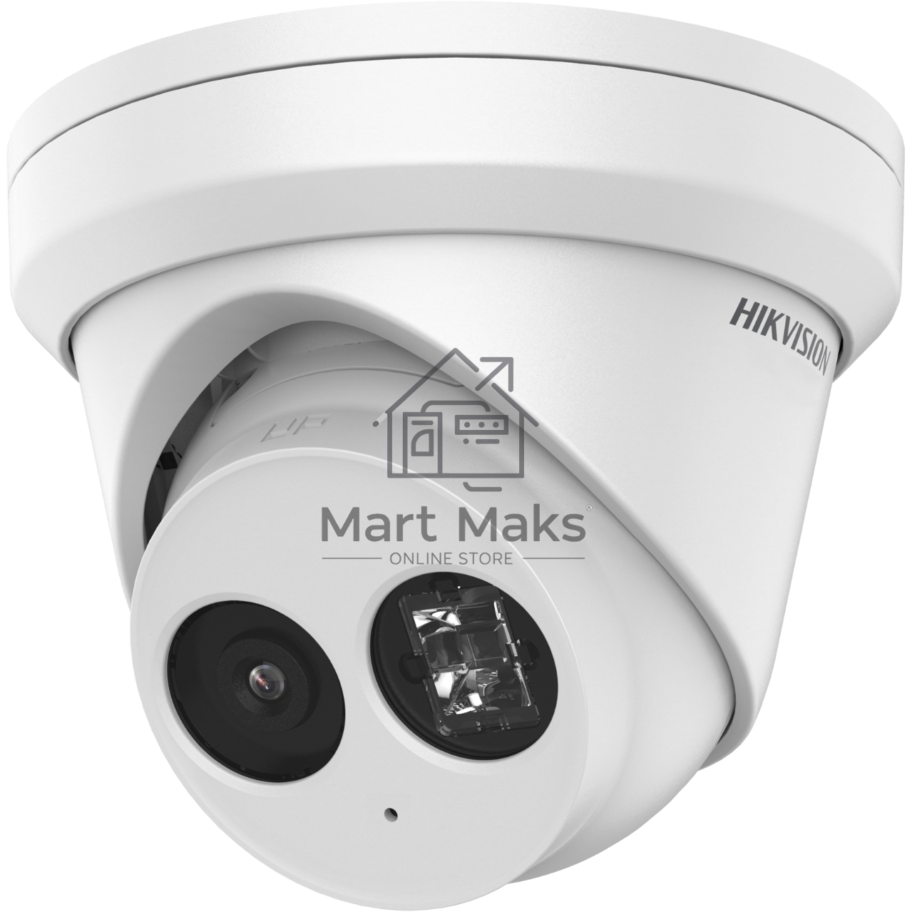 Камера видеонаблюдения IP Hikvision DS-2CD2383G2-IU(2.8mm) 2.8-2.8мм цв. корп.:белый