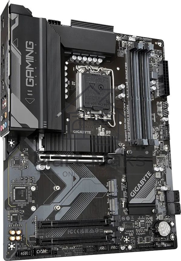 Материнская плата Gigabyte B760 GAMING X DDR4, LGA 1700, Intel B760, 4xDDR4, 4xSATA, 3xM.2, 1xPCIe 4.0 x16, 2xPCIe 3.0 x1, 1xHDMI, 1xDP, 1x 2.5Gb LAN, 1xUSB 3.2 Gen 2, 2xUSB-A 3.2 Gen 1, 5xUSB-A 2.0, 6x3.5 мм, 7.1, ATX