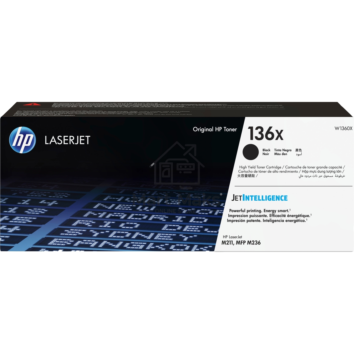 Картридж лазерный HP 136X Black Original LaserJet Toner Cartridge