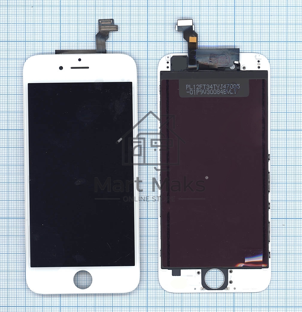Дисплей для iPhone 6 в сборе с тачскрином (Tianma), белый