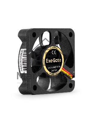 Вентилятор для корпуса ExeGate EX05010B3P-24 черный, 50 мм, 7000 об/мин, 42.6 дБ, 3 pin