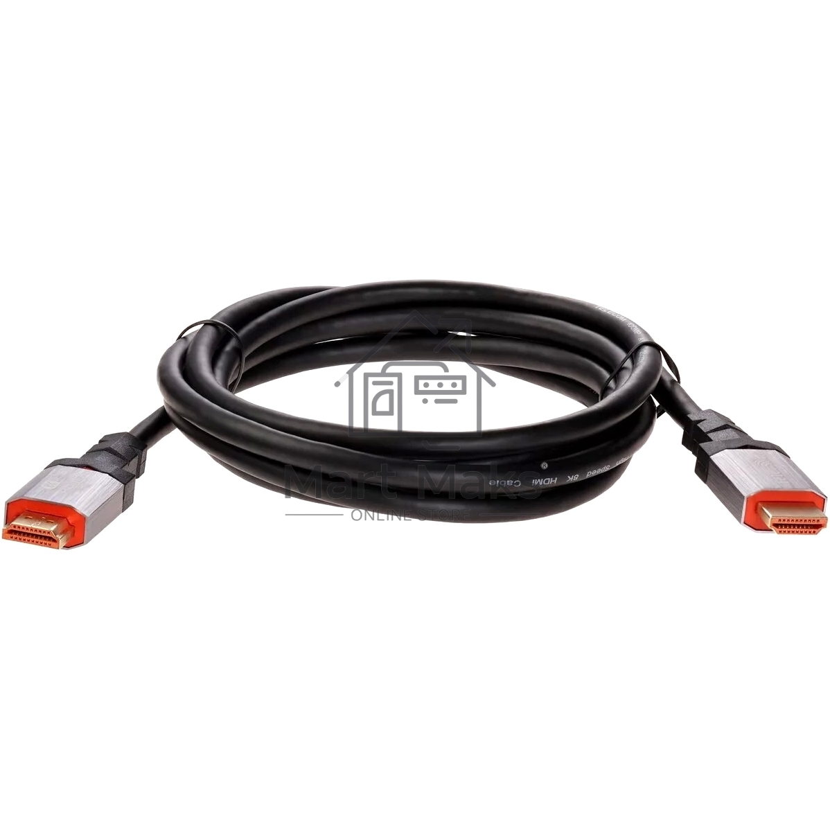 Кабель Telecom HDMI 19M/M,ver. 2.1, 8K@60 Hz 2m метал разъемы