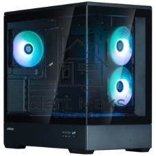 Компьютерный корпус ZALMAN P30 V2, MATX, черный, WINDOW, 2x3.5
