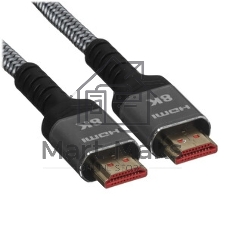 Кабель iOpen HDMI 19M/M,ver. 2.1 8KX60Hz (Econom) оплетка 5m ACG859B-5.0
