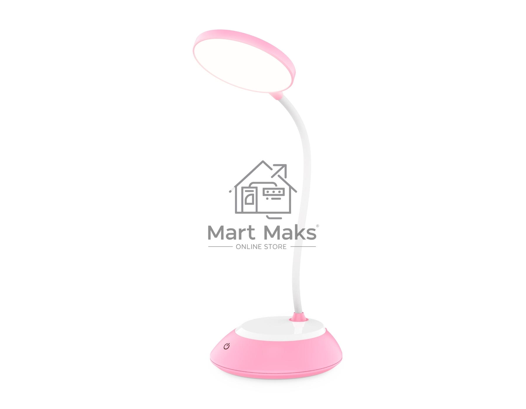 Светодиодная настольная лампа Ambrella light DE603 PI/WH розовый/белый LED 2800-6500K 5W