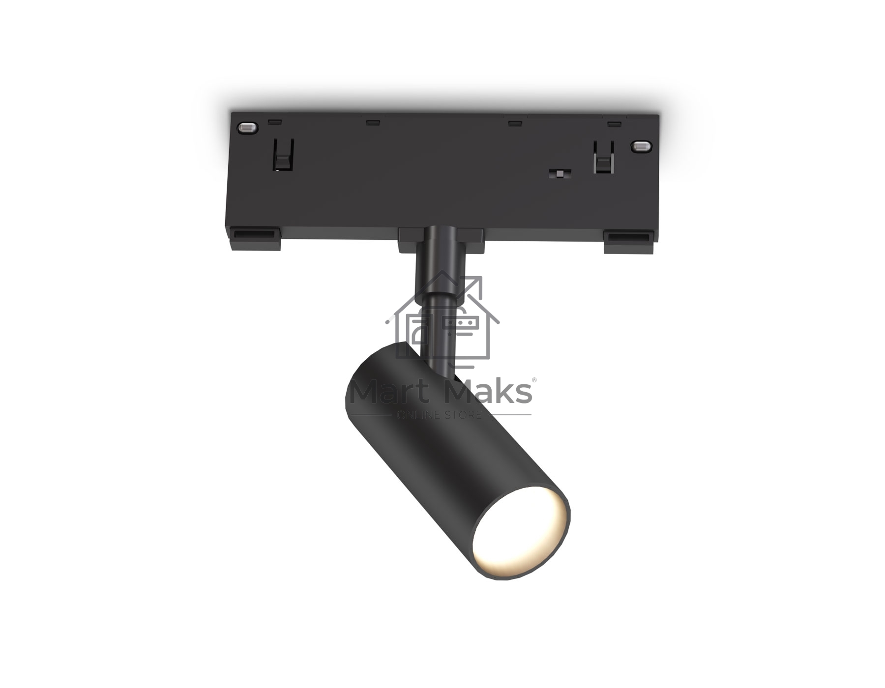 Трековый светильник GL2301 BK черный IP20 6W 3CCT 3000/4200/6400K 48V D35*80