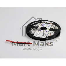 Светодиодная лента GS1002 2835 60Led/ 4.8W m/ 12V IP20 4500K/ 5000*8*1.2mm (2 конт.)