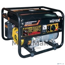 Электрогенератор бензиновый Huter DY4000LX, 3.3 кВт, 68 дБ, 42.2 кг