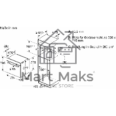 Духовой шкаф электрический Bosch Serie 8 HMG776NB1 черный
